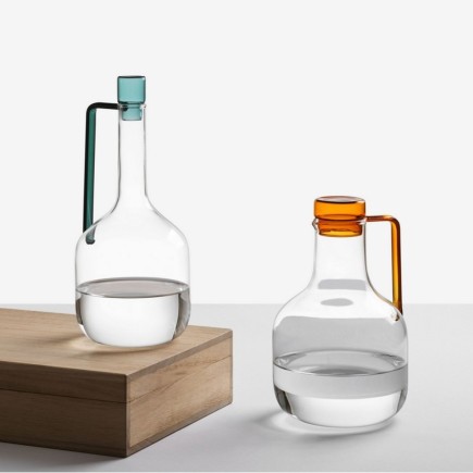 Carafe verre design couvercle Ichendorf Milano Liberta