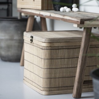Banc rustique bois recyclé IB Laursen Unika