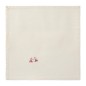 Serviette de table broderie crabe coton IB Laursen ATLANTIS