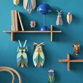 scarabee elephant decoratif en carton studio roof