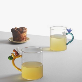 Mug verre grenouille Ichendorf FRUITS AND FLOWERS