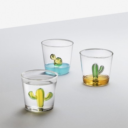 ichendorf milano verre cactus vert ambre desert plants