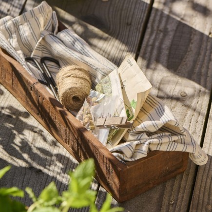 boite allongee bois recycle rustique ib laursen