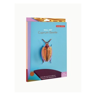 Capricorne decoration murale Studio Roof Cuprum Beetle