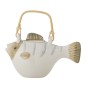 Theiere poisson gres infuseur Bloomingville Wrenna