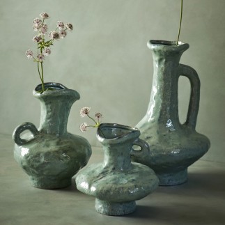 Vase gres rustique artisanale antique Madam Stoltz