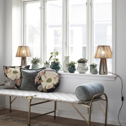 cache pot elegant chic blanc vert clair gres madam stoltz