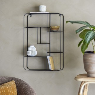Bloomingville Ebert Wandregal aus Metall