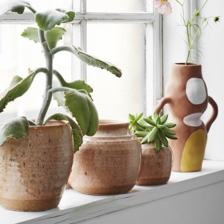 petit cache pot artisanal gres rose madam stoltz