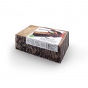 Coffre rangement jouets carton pliable woodblock kikkerland L