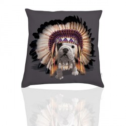 Coussin teo jasmin teo aviateur apache