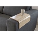 Tablette pour accoudoir de canapé bois chêne flex