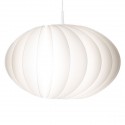 Suspension boule blanche vita disca