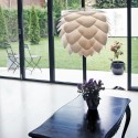 Luminaire suspension design blanche fleur silvia mini vita