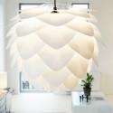 Luminaire suspension design blanche fleur silvia mini vita