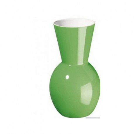 Vase vert porcelaine colori asa L 