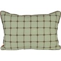 Coussin vert jade tiles present time 30 x 50