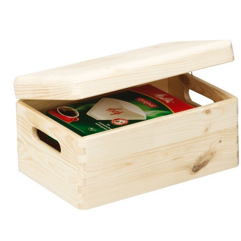 Petite boîtes en bois avec couvercle – Craft Kittiesfr