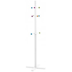 Zeller 13451 Perchero para colgar Ropa Percha Madera color blanco