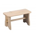 Banc repose-pieds bois zeller 13130