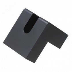 Boîte à mouchoirs carrée design noire wipy essey 4305302