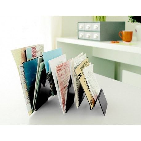 organiseur de bureau design metal noir cedon tabula rasa