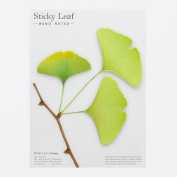 Notes autocollantes Sticky Leaf Gingko printemps Appree