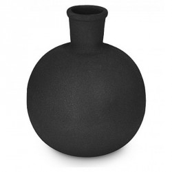 House Doctor Vaso ball alluminio nero