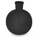 House doctor vase ball aluminium mat noir Je0162