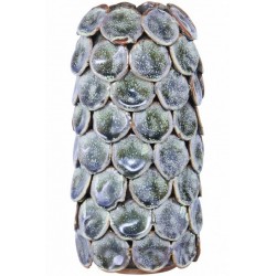 House Doctor Ch0503 Vase Dot glazed stoneware grey