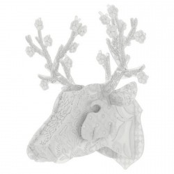 Trophée tête de cerf Miho Unxpected Things blanc