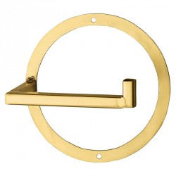 Bloomingville 27140240 Toilet paper holder Metal Brass Colour