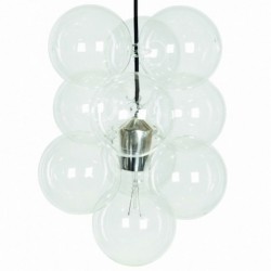 Lampe suspension diy house doctor 12 boules en verre Diy01