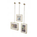 umbra 311335-221 fotochain cadre photo suspendu sur chaine de maillon bronze