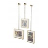 umbra 311335-221 fotochain cadre photo suspendu sur chaine de maillon bronze