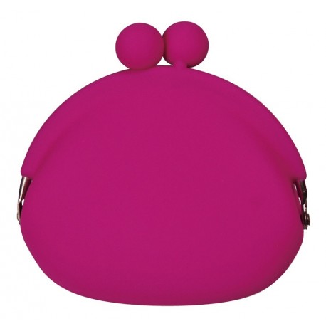 pg design pochi porte monnaie en silicone rose