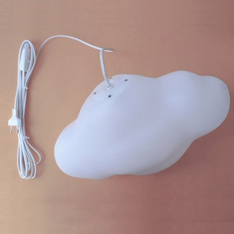 Lampe nuage blanc à poser avec interrupteur pa design