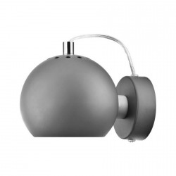 Frandsen Ball Lámpara de Pared ajustable Diseño Moderno Aplique de Pared, metal gris mate