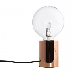 frandsen 20862105011 bristol lampe de table design cuivre ampoule