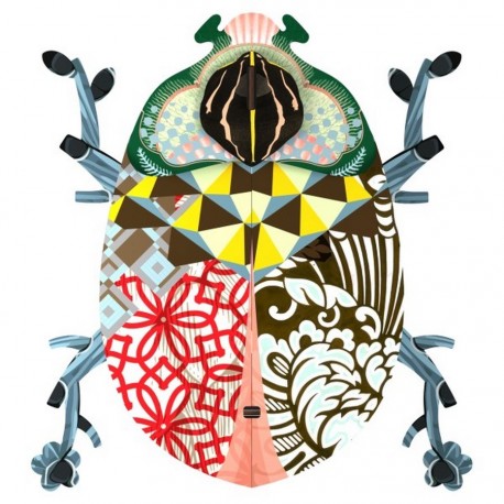 Miho beetle john decoration murale scarabee