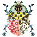 Miho Beetle John décoration murale scarabée