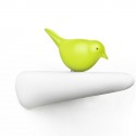 patere oiseau qui bouge picky bird qualy QL10211WH-GN vert
