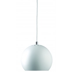Frandsen Ball Hanging Lamp, white matt metal