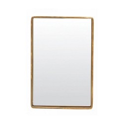 Mirror House Doctor Reflection metal brass 30 x 20 x 4 cm