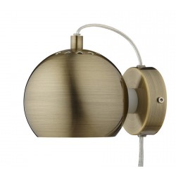 Ball Frandse Wall LIght antique matt brass