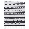 House Doctor tapis New Inka blanc et noir