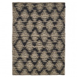 House Doctor Harlekin kleiner Teppich aus Jute und Gummi 50 x 70 cm