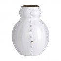 Vase décoratif blanc terre cuite House Doctor Knots