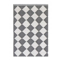 Tapis losanges gris blanc Liv Interior Diamond