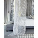 Tapis losanges gris et blanc Liv Interior Diamond 55 x 120 cm